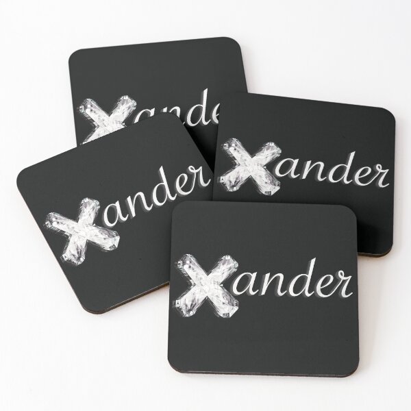 Item preview, Xander Name with a Crystalline Letter X designed and sold by AloraDawnEve.