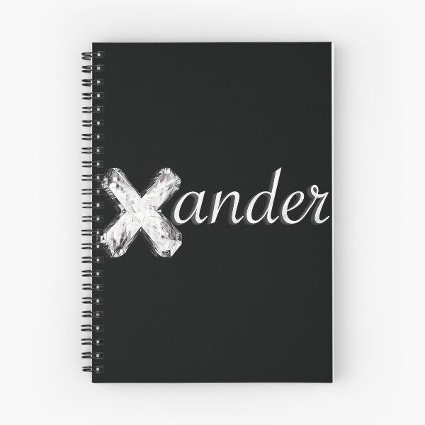 Item preview, Xander Name with a Crystalline Letter X designed and sold by AloraDawnEve.