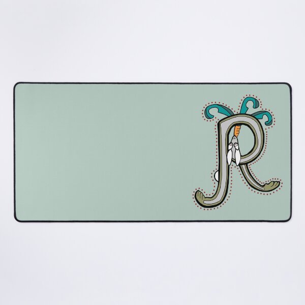 Item preview, Medieval Letter R Rabbit 2024 designed and sold by Donnahuntriss.