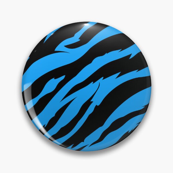 Item preview, Blue Tiger Stripe Design designed and sold by Artbyminga.