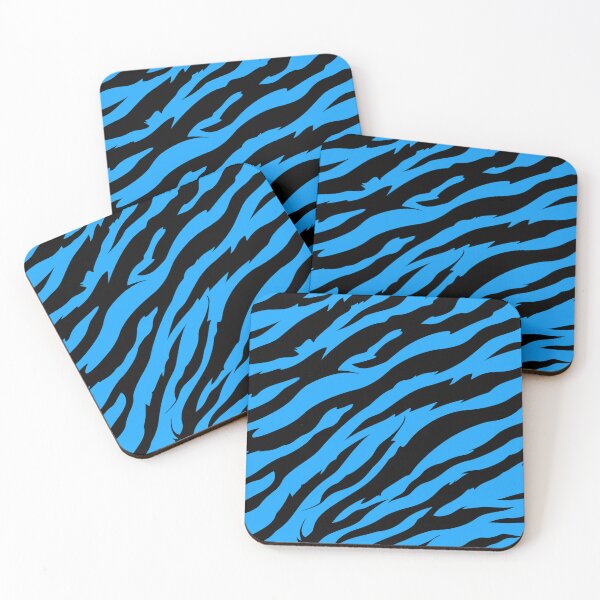 Artikelvorschau, Blaues Tigerstreifen-Design entworfen und verkauft von Artbyminga.