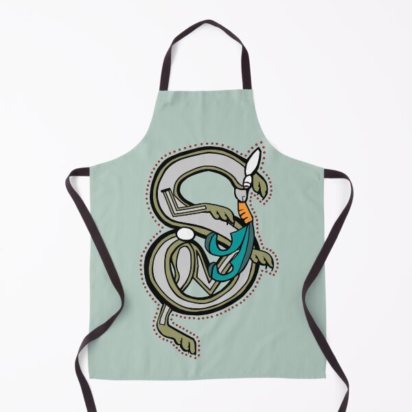 Item preview, Medieval Letter S Rabbit 2024 designed and sold by Donnahuntriss.