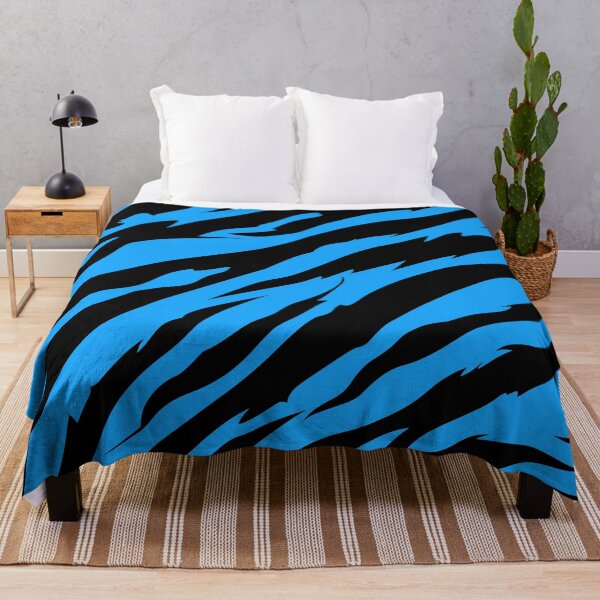 Item preview, Blue Tiger Stripe Design designed and sold by Artbyminga.