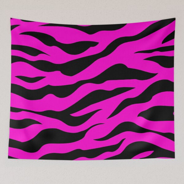 Artikelvorschau, Fuchsia Tigerstreifen-Design entworfen und verkauft von Artbyminga.