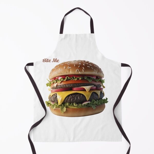 Item preview, Juicy Burger with All the Fixings - Bite Me designed and sold by deluxedigital1.