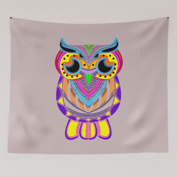 Item preview, Owl meditating designed and sold by PromoRedesHmo.
