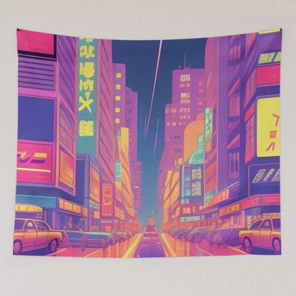 Item preview, CITY POP MOOD IN NIGHT CITY - 1 designed and sold by SpecialForceART.