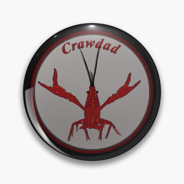 Item preview, Crawdad Circle Logo designed and sold by BubbleDesigns4U.