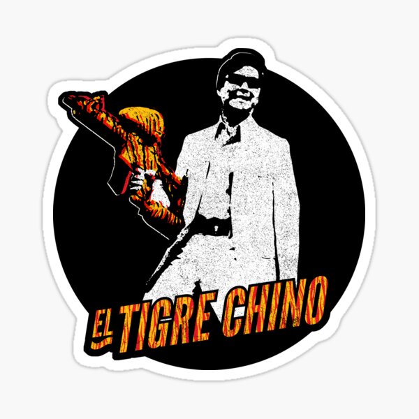 Vista previa del artículo con la obra «El Tigre Chino - Comunidad», diseñado y vendido por huckblade.