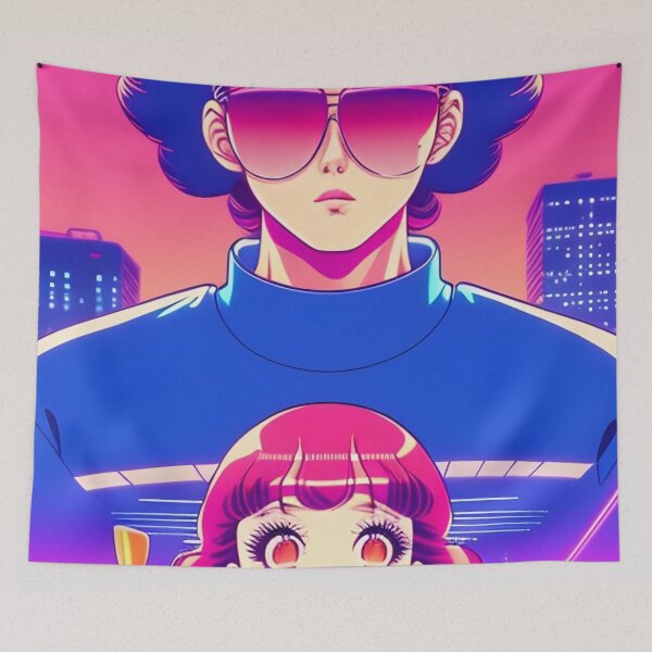 Item preview, CITY POP MOOD IN NIGHT CITY - 8 designed and sold by SpecialForceART.