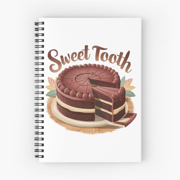 Item preview, Decadent Chocolate Cake with a Slice Cut Out - Sweet Tooth designed and sold by deluxedigital1.