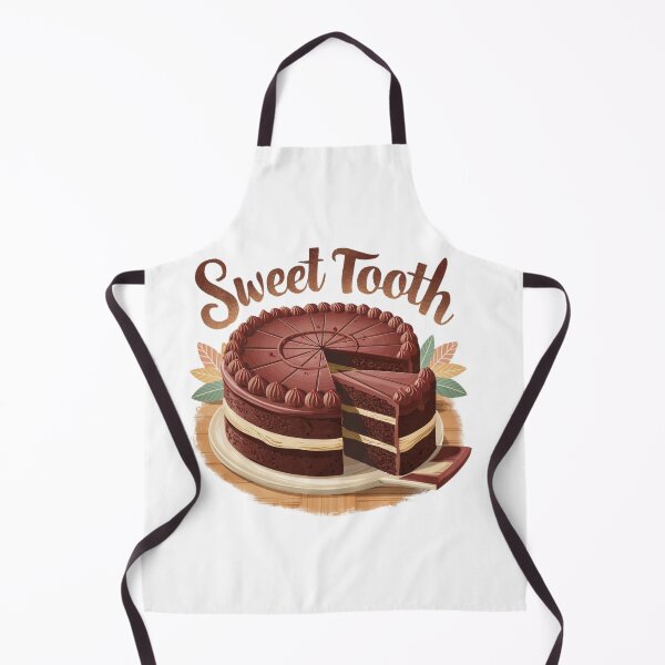Item preview, Decadent Chocolate Cake with a Slice Cut Out - Sweet Tooth designed and sold by deluxedigital1.