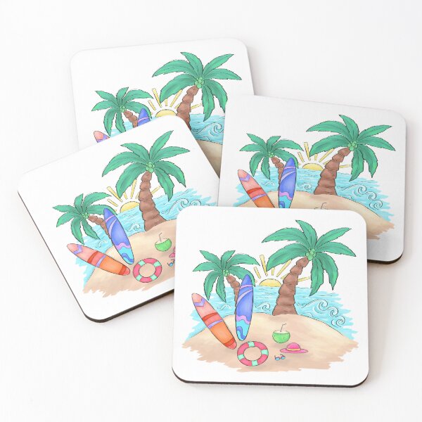 Item preview, Summer Vacation Beach Design designed and sold by Subhadeep Ghosh.