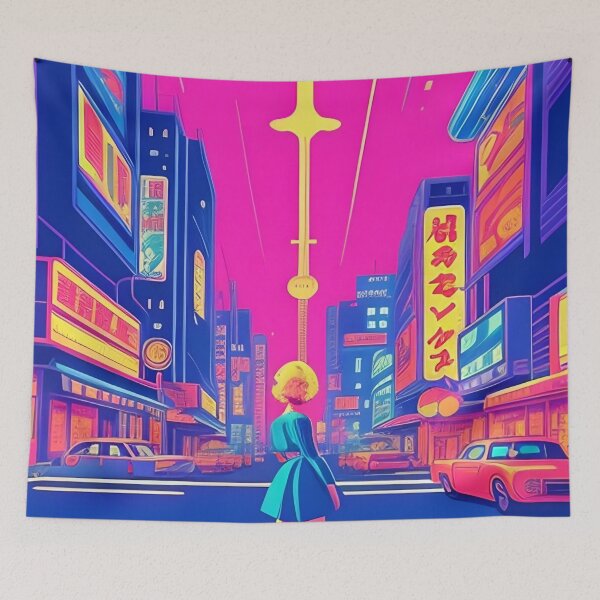 Item preview, CITY POP MOOD IN NIGHT CITY - 9 designed and sold by SpecialForceART.