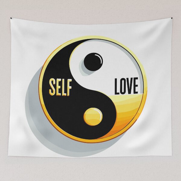 Item preview, Ying Yang Self Love Symbol designed and sold by Artbyminga.