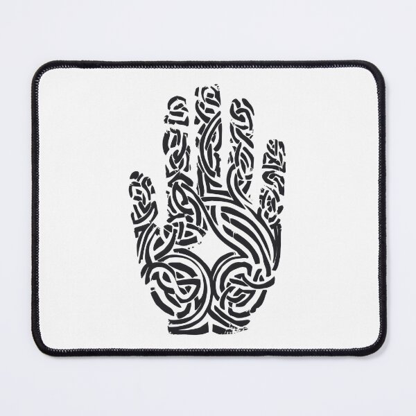 Item preview, The Hand of The Celt Abstract Palm Print Design designed and sold by CELTIC-DESIGNS.