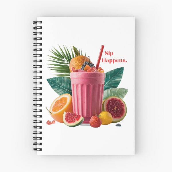 Item preview, Refreshing Tropical Smoothie with Fruits - Sip Happens designed and sold by deluxedigital1.