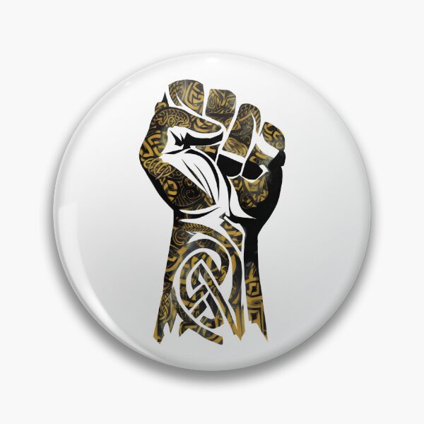 Item preview, The Fist of The Celt Abstract Celtic Warrior Design designed and sold by CELTIC-DESIGNS.