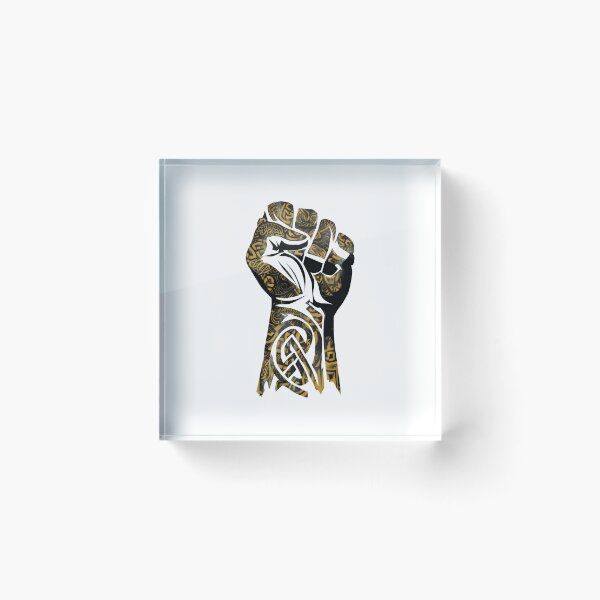 Item preview, The Fist of The Celt Abstract Celtic Warrior Design designed and sold by CELTIC-DESIGNS.