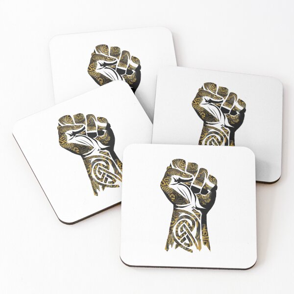 Item preview, The Fist of The Celt Abstract Celtic Warrior Design designed and sold by CELTIC-DESIGNS.