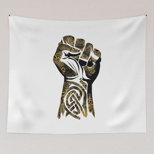 Item preview, The Fist of The Celt Abstract Celtic Warrior Design designed and sold by CELTIC-DESIGNS.