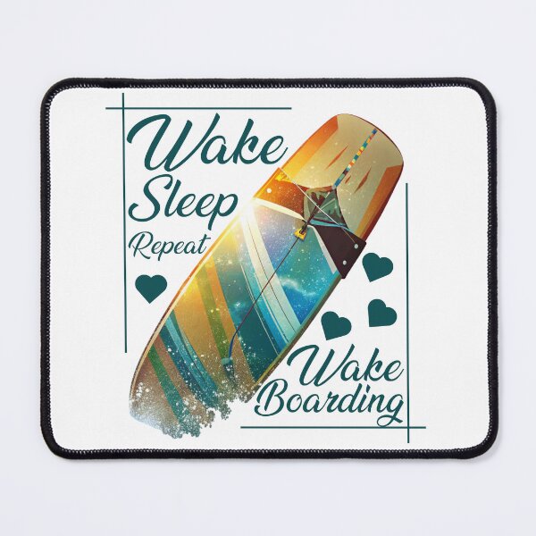 Item preview, Wakeboarding - Wake Sleep Repeat Design designed and sold by Techflare.