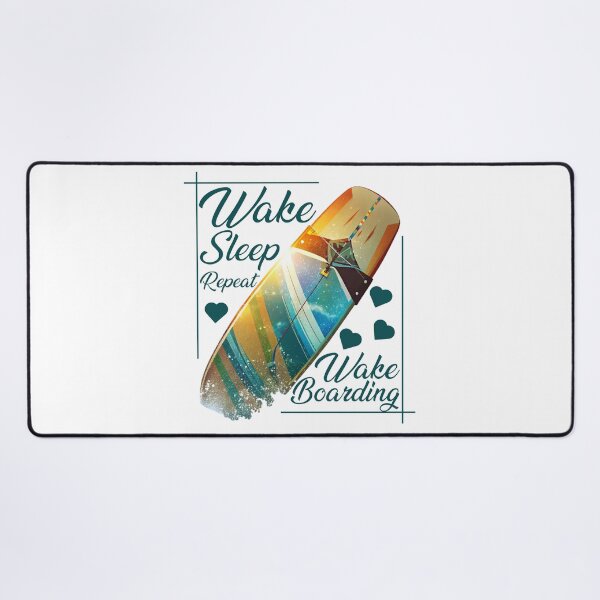 Item preview, Wakeboarding - Wake Sleep Repeat Design designed and sold by Techflare.