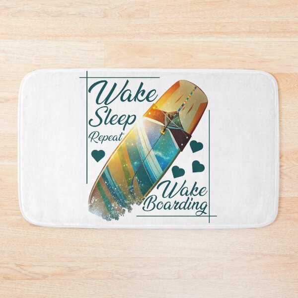 Item preview, Wakeboarding - Wake Sleep Repeat Design designed and sold by Techflare.