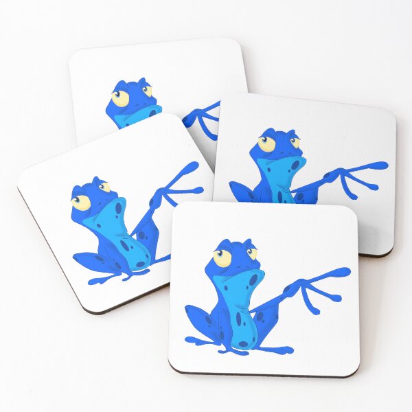 Item preview, Ray Princessa and the frog / Frog Blue  designed and sold by TheEndDesign.