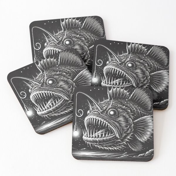Item preview, Angler Fish designed and sold by Blink Art Studio.