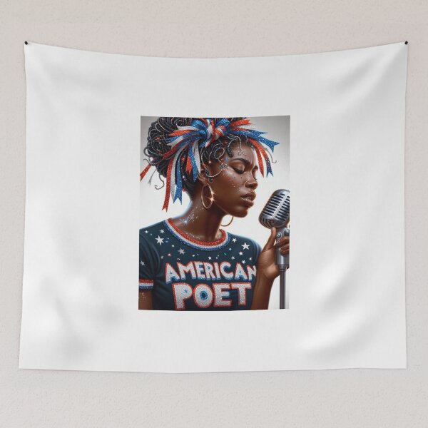 Item preview, American Poet Red, White, and Blue designed and sold by Antuan Simmons.