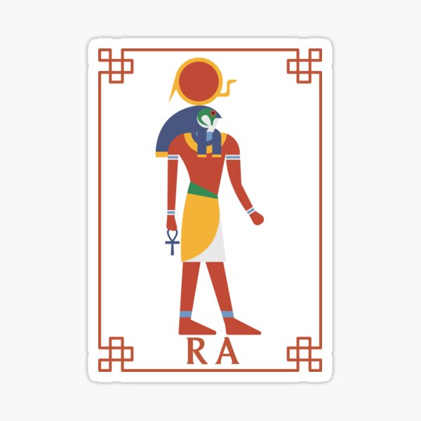 Artikel-Vorschau von Ra, König der Götter, ägyptische Mythologie, designt und verkauft von Lady-Frost.