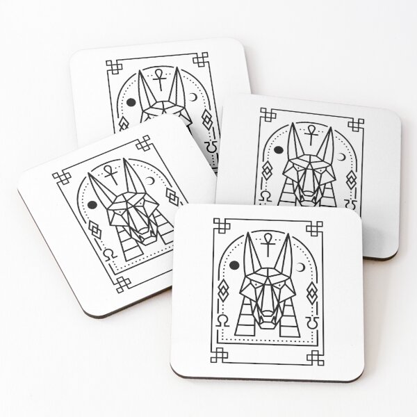 Aperçu de l'œuvre Anubis, dieu de l'embaumement et guide des morts créée et vendue par Lady-Frost.