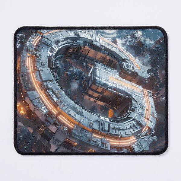 Item preview, Future Spaceship Alphabet G Design designed and sold by Lucky-Sheep777.
