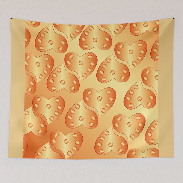 Item preview, Golden hearts designed and sold by Tomacchia.