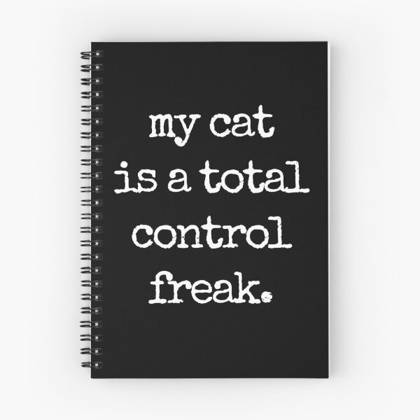 Item preview, my cat is a total control freak. designed and sold by Fredster1966.