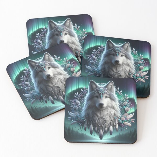 Item preview, The Lunar Wolf, Guardian of Dreams designed and sold by AmigosFurEver.