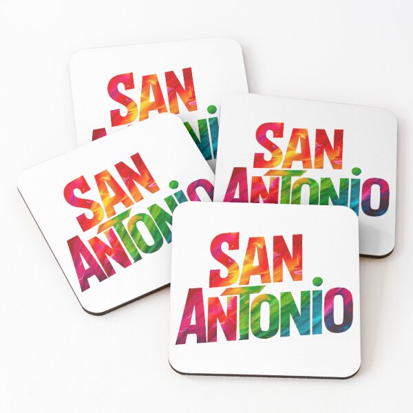 Item preview, Design featuring the words "San Antonio" written in bold, modern typography designed and sold by artumbre.
