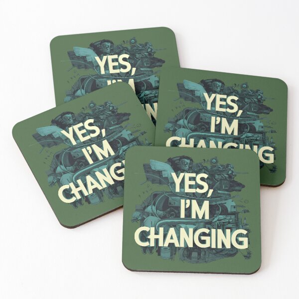 Item preview, Yes, I'm Changing - Tame Impala Inspired Typography Art designed and sold by Atsariya.