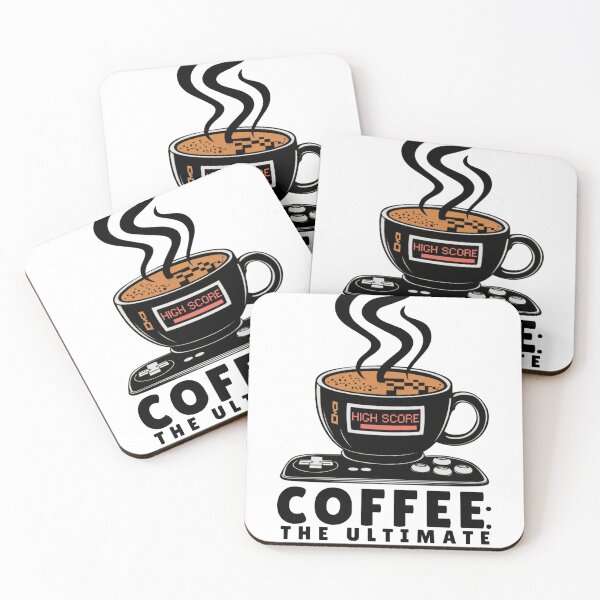 Item preview, Coffee: The Ultimate Cheat Code - Gaming and Coffee Design designed and sold by CoolCrazyQuirky.