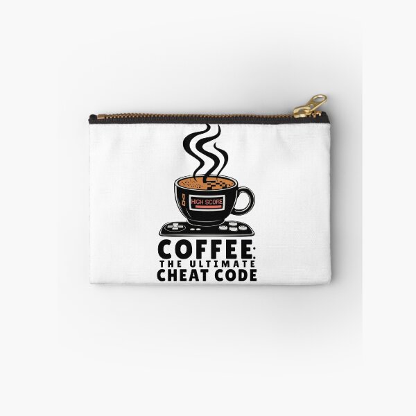 Item preview, Coffee: The Ultimate Cheat Code - Gaming and Coffee Design designed and sold by CoolCrazyQuirky.