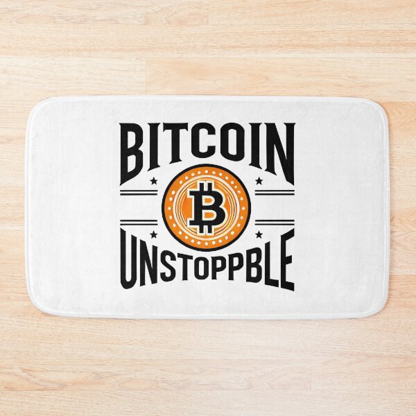 Artikelvorschau, Bitcoin Unstoppable Bitcoin-Logo Krypto-Design entworfen und verkauft von NoCompetition.