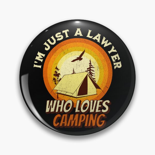 Item preview, Camping Lover Shirt - I'm just a Lawyer designed and sold by RGShirtWorks.