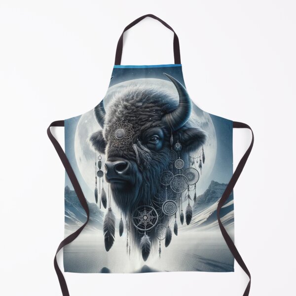 Item preview, The Lunar Mountain Bison designed and sold by AmigoVerse.