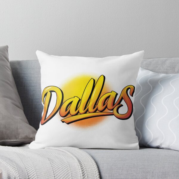Item preview, Vibrant design featuring the word "Dallas" in bold, modern typography designed and sold by artumbre.