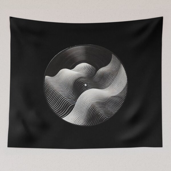Item preview, Vinyl Sound Waves  designed and sold by Blink Art Studio.