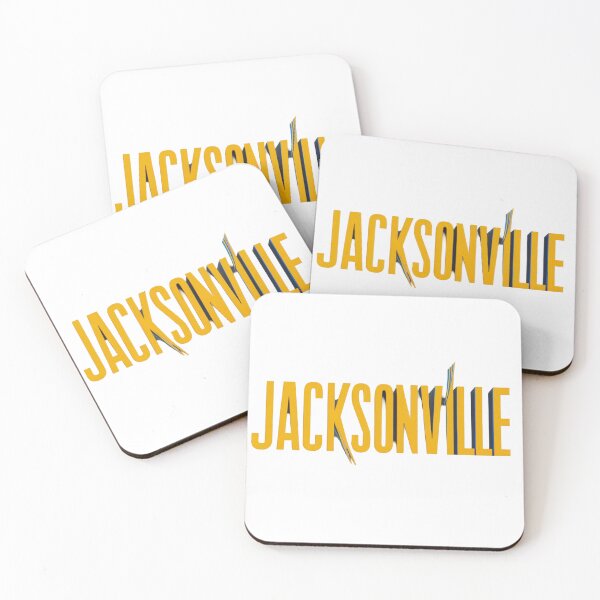 Item preview, Vivid and captivating design featuring the word 'Jacksonville' written in a bold and modern typography. designed and sold by artumbre.
