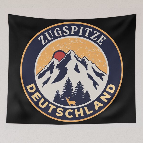 Item preview, Zugspitze Deutschland-Vintage designed and sold by graphic-map.