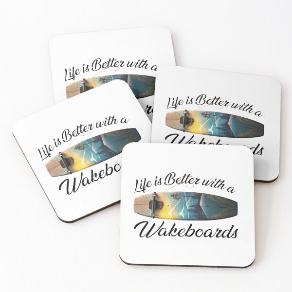 Item preview, Wakeboarding - Life is Better with a Wakeboard Design designed and sold by Techflare.