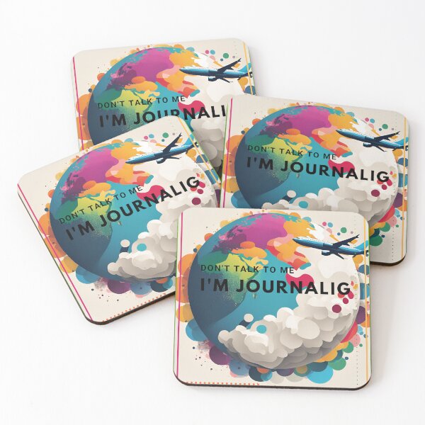 Item preview, Don't talk to me i'm colorful journaling designed and sold by Abelievingheart.